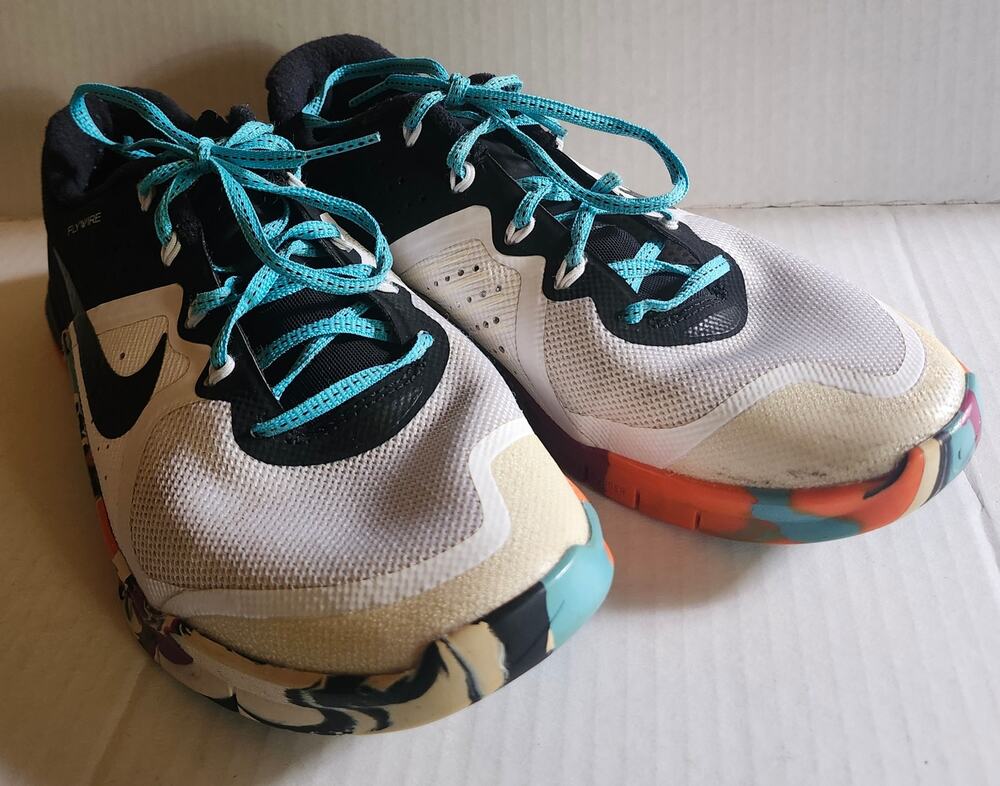 Nike Metcon 2 Womens Size 7 Multi Color Sole CrossFit Training Shoes 821913-102